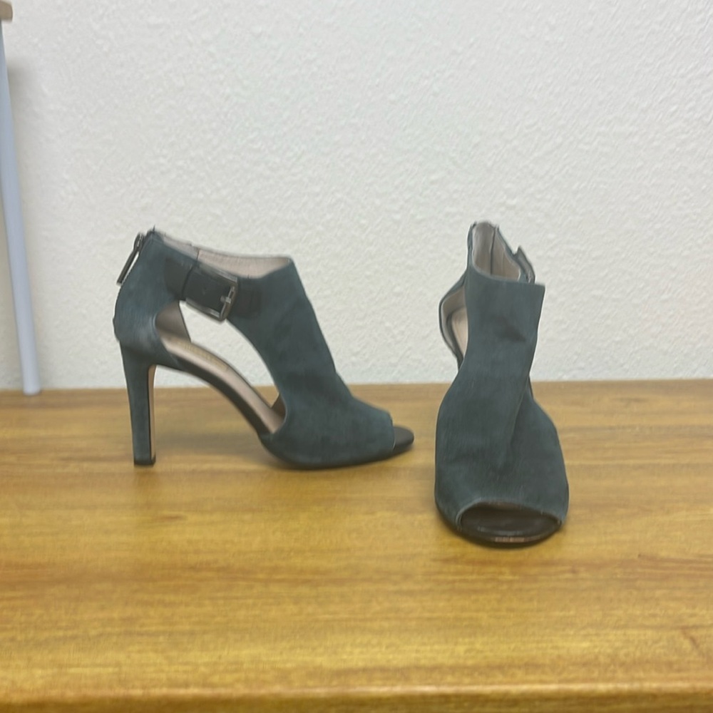 Blue Suede Heels